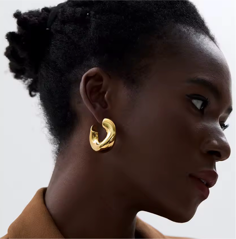 SYLVA SCULPTED HOOPS