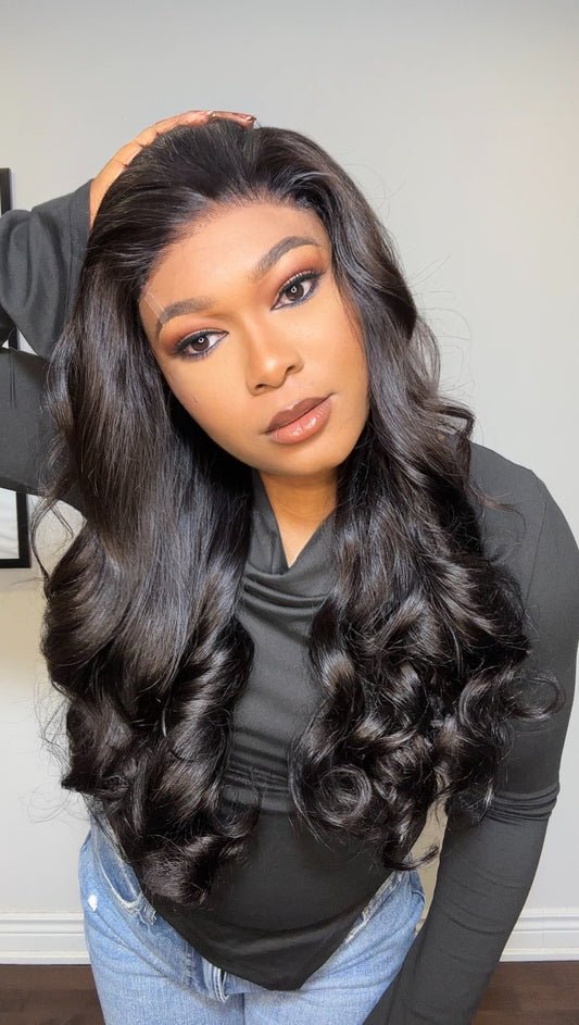 FAB DD SIGNATURE BOUNCY GLUELESS HD LACE WIG