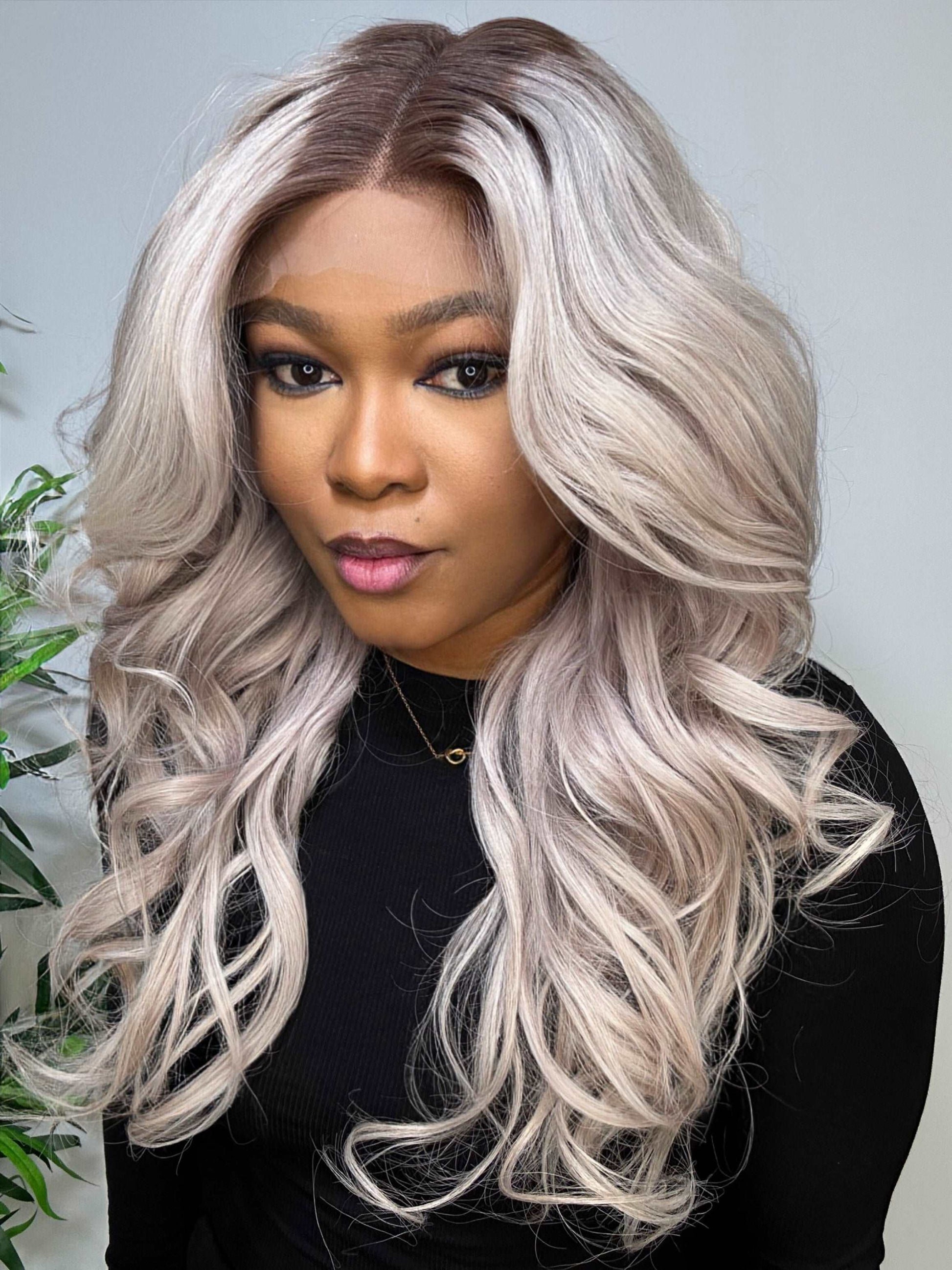 FAB ICY BLONDE LUXURY LACE WIG