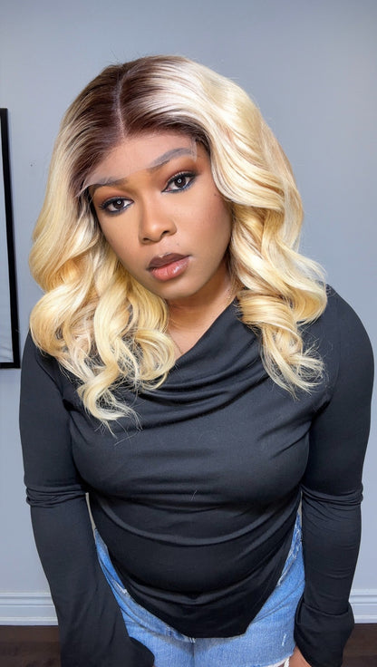 FAB BEIGE BLONDE LUXURY LACE WIG