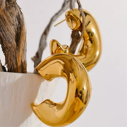 SYLVA SCULPTED HOOPS