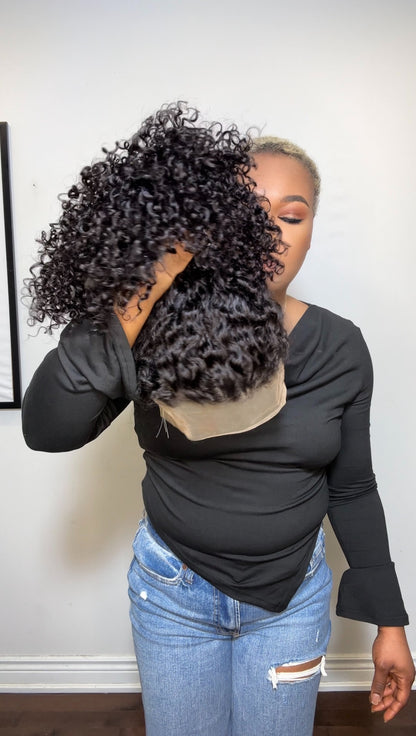 FAB DD CURLY 360 HD LACE LUXURY WIG