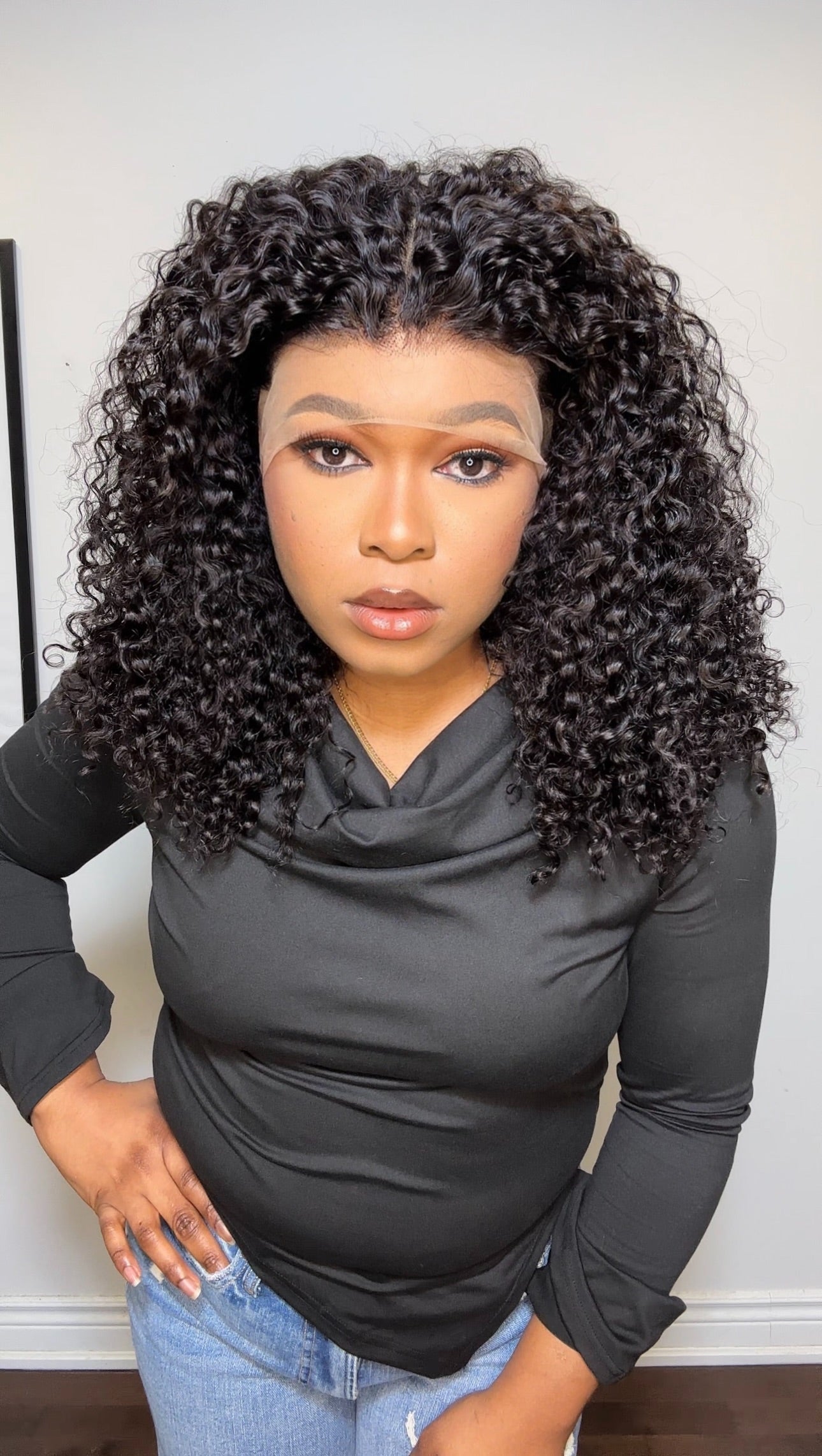 FAB DD CURLY 360 HD LACE LUXURY WIG