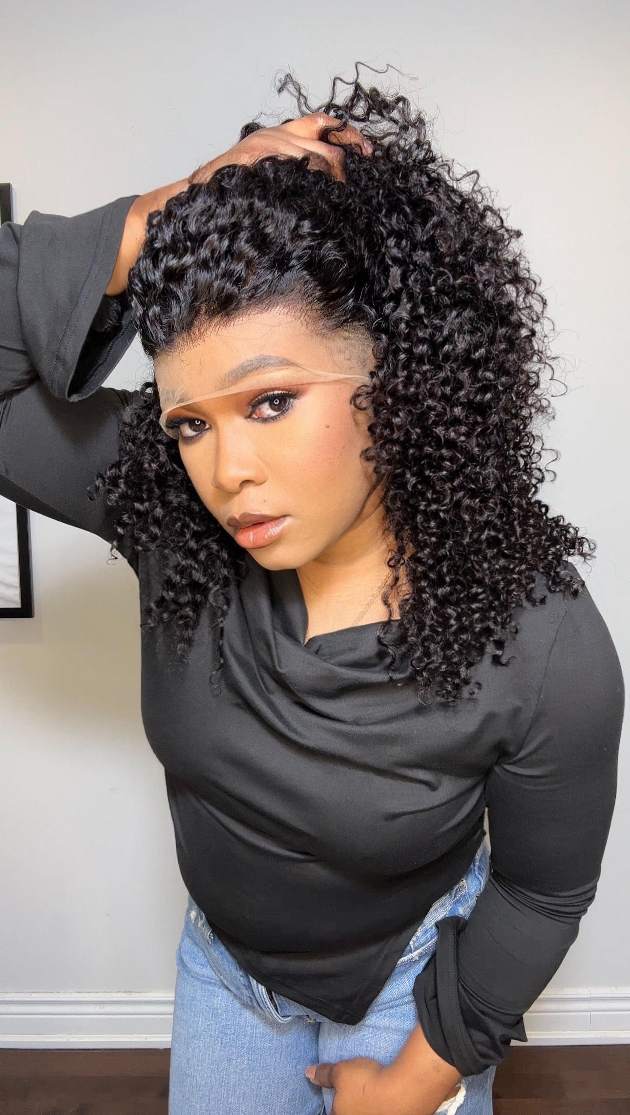 FAB DD CURLY 360 HD LACE LUXURY WIG