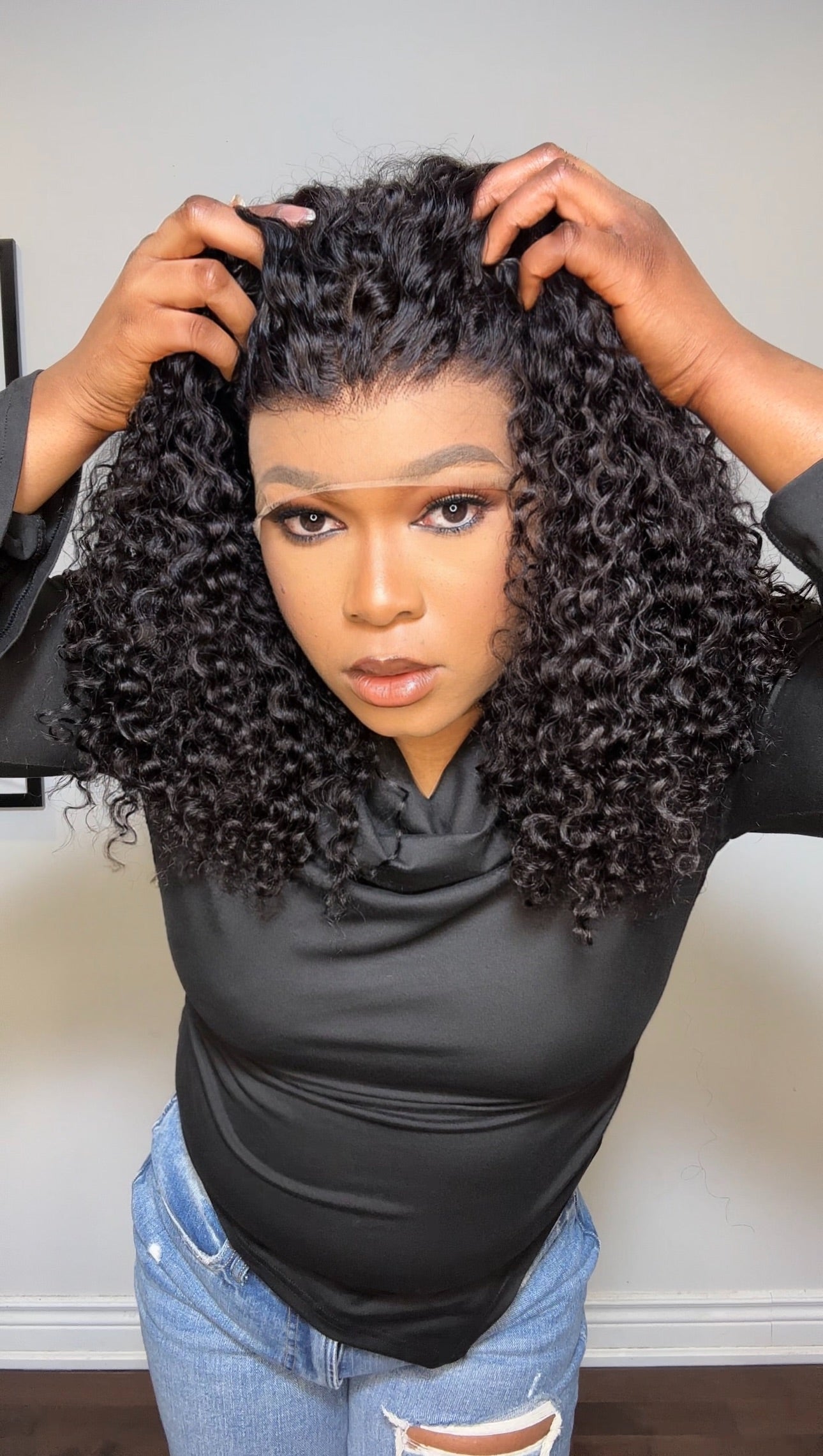 FAB DD CURLY 360 HD LACE LUXURY WIG