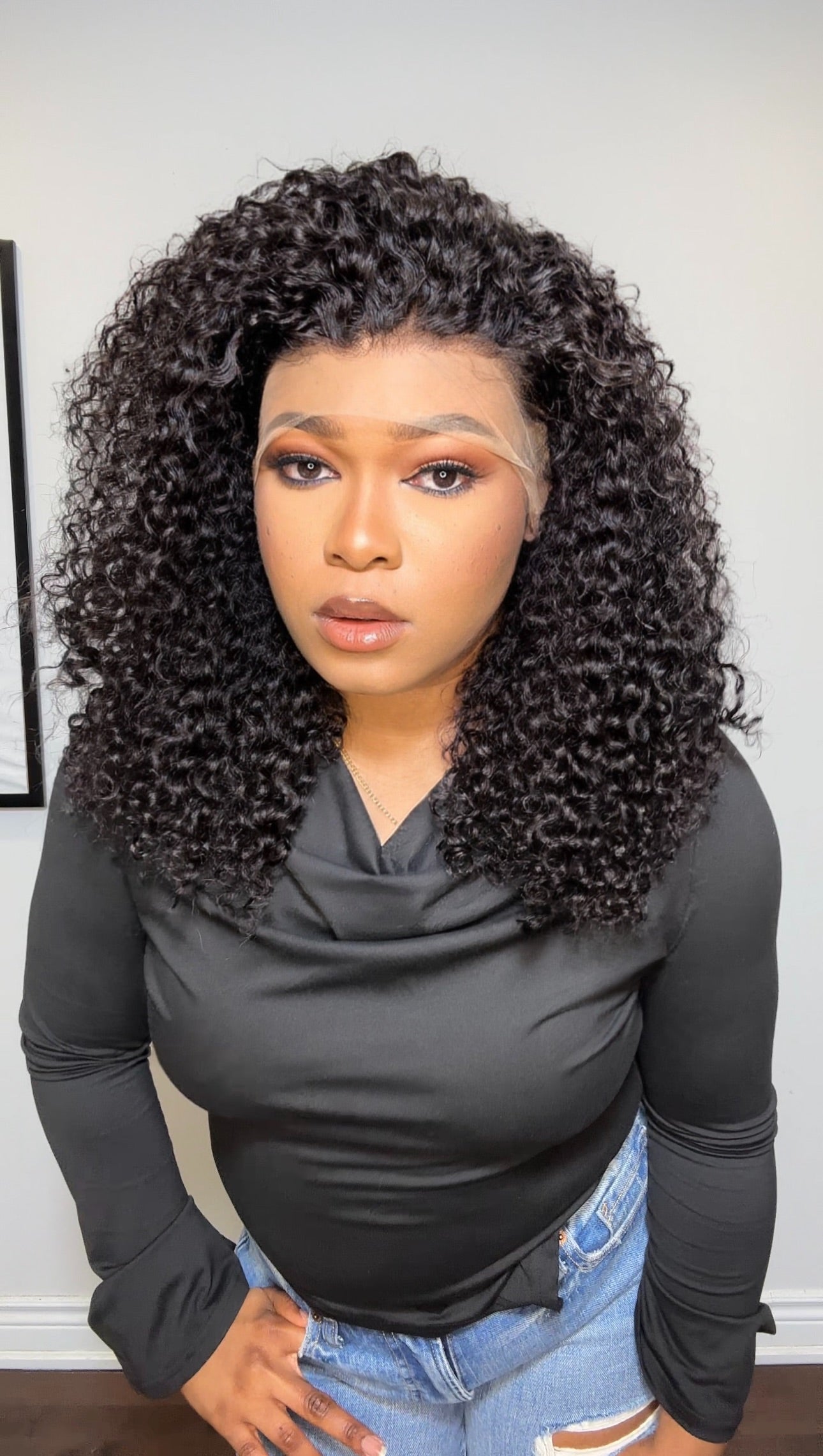 FAB DD CURLY 360 HD LACE LUXURY WIG