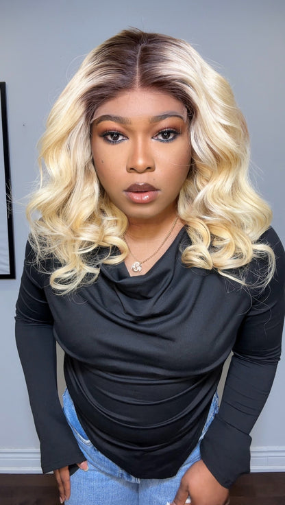 FAB BEIGE BLONDE LUXURY LACE WIG