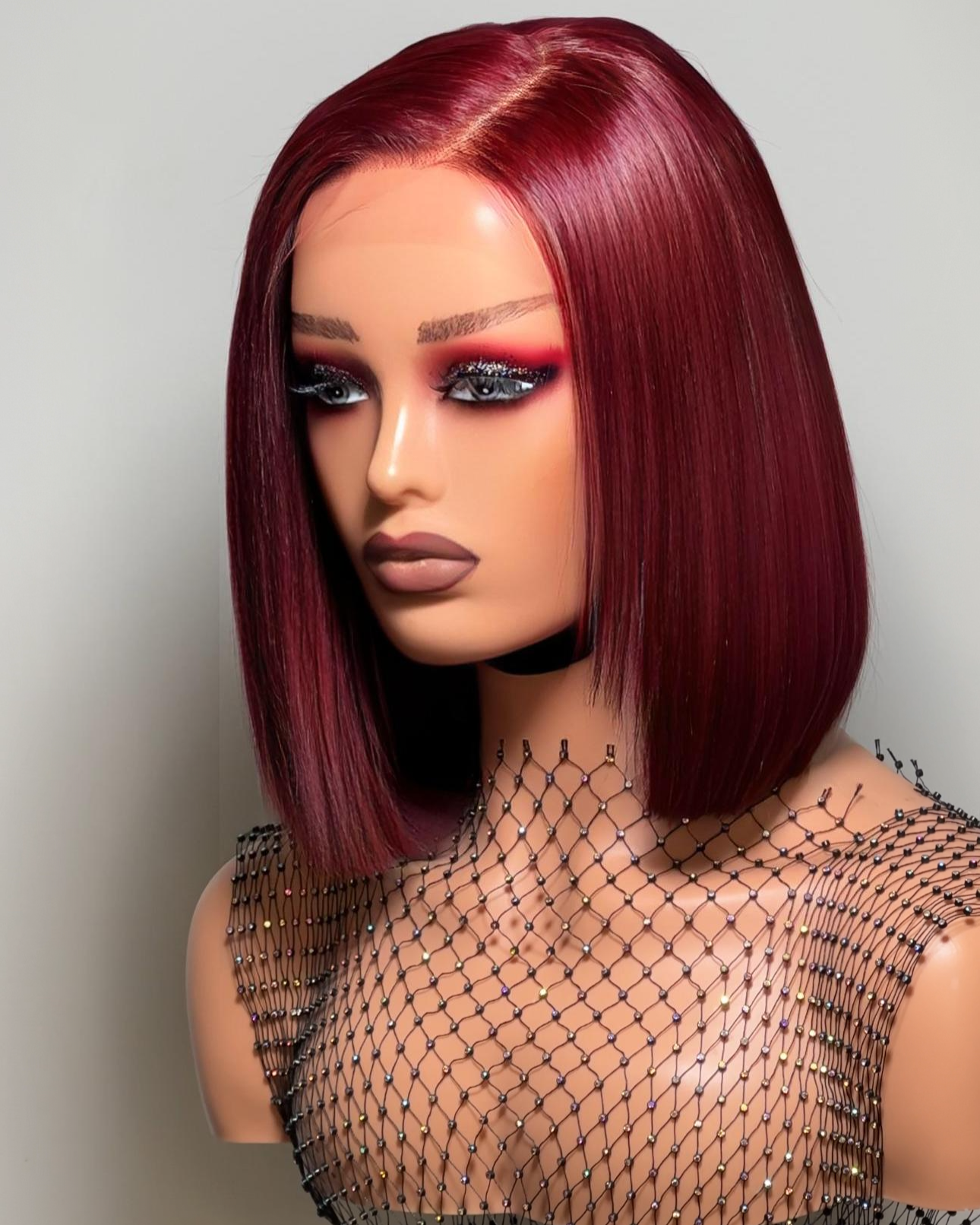 SDD LAYERED BOB WIG (WINE)