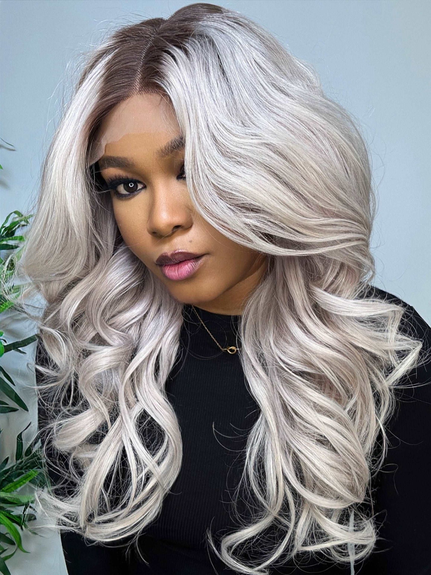 FAB ICY BLONDE LUXURY LACE WIG