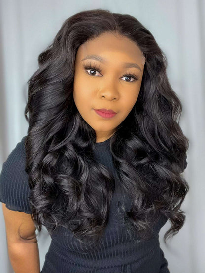 FAB BODY WAVE LACE CLOSURE LUXURY WIG - Fab Beauty Supplies