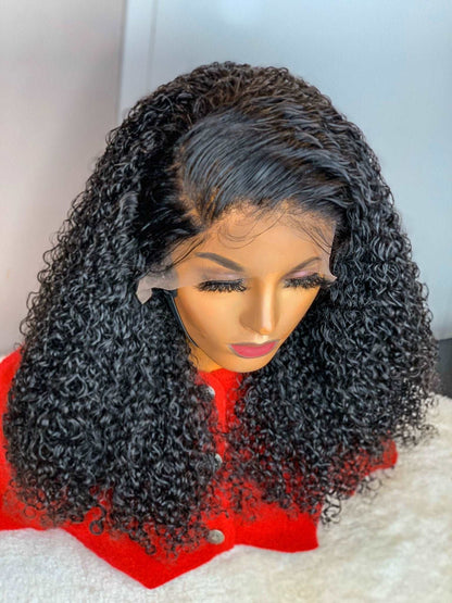 FAB DOUBLE DRAWN PIXIE CURLS LACE FRONTAL LUXURY WIG - Fab Beauty Supplies