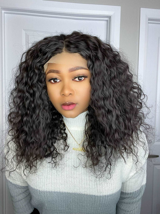 FAB DOUBLE DRAWN RAW BURMESE TIGHT CURLY LUXURY WIG - Fab Beauty Supplies