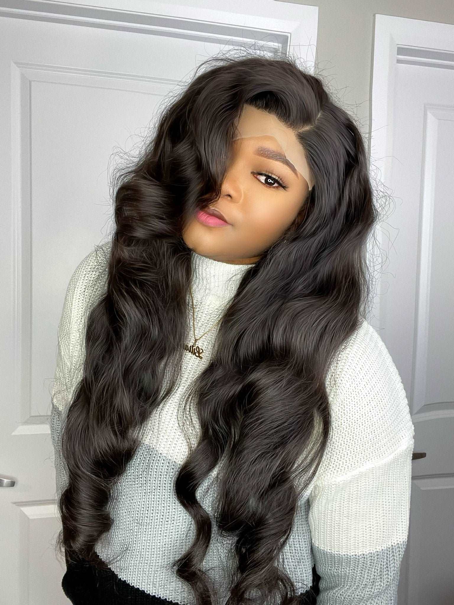 FAB DOUBLE DRAWN RAW CAMBODIAN WAVY LUXURY WIG - Fab Beauty Supplies