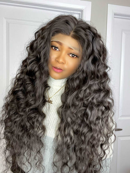 FAB DOUBLE DRAWN RAW OCEAN WAVY LUXURY WIG - Fab Beauty Supplies