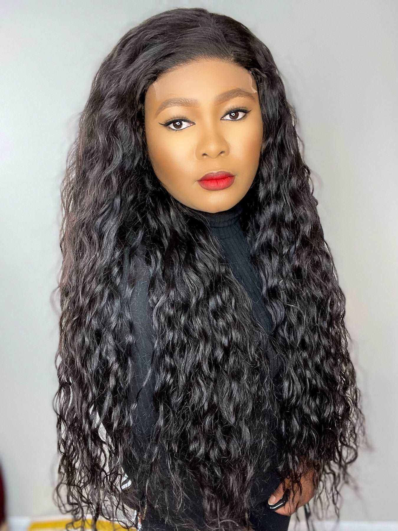 FAB NATURAL WAVE LUXURY LACE CLOSURE WIG - Fab Beauty Supplies