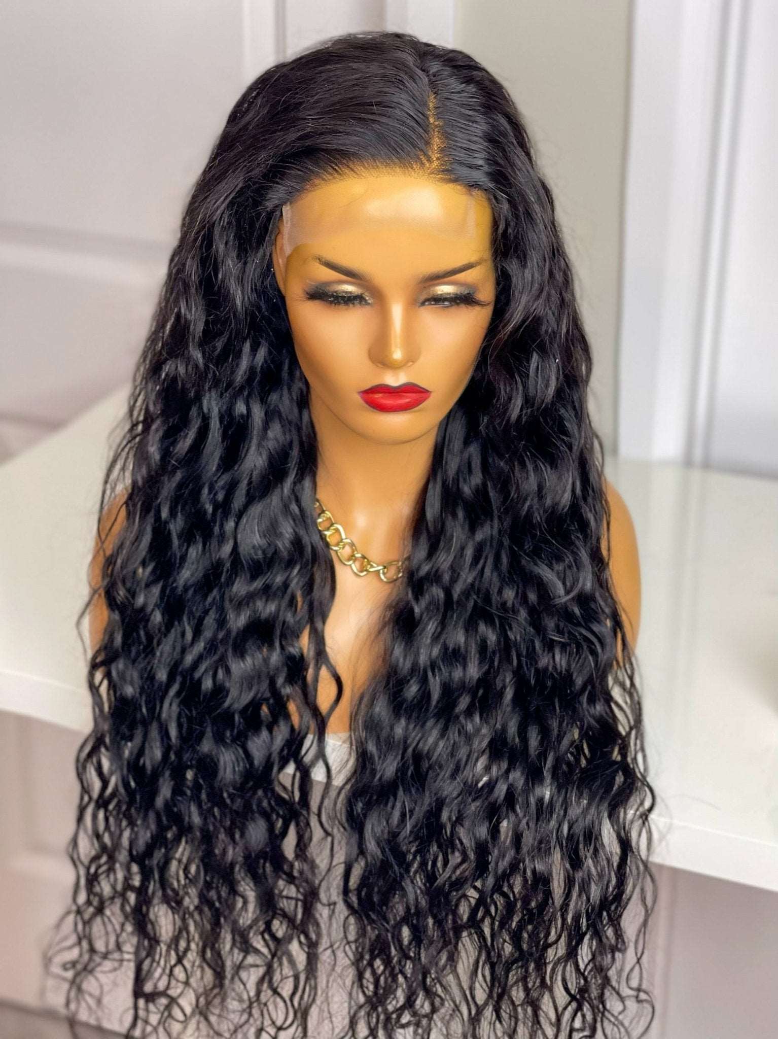 FAB NATURAL WAVE LUXURY LACE CLOSURE WIG - Fab Beauty Supplies