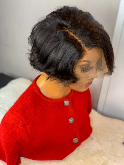 FAB PIXIE CUT LACE FRONTAL LUXURY WIG - Fab Beauty Supplies