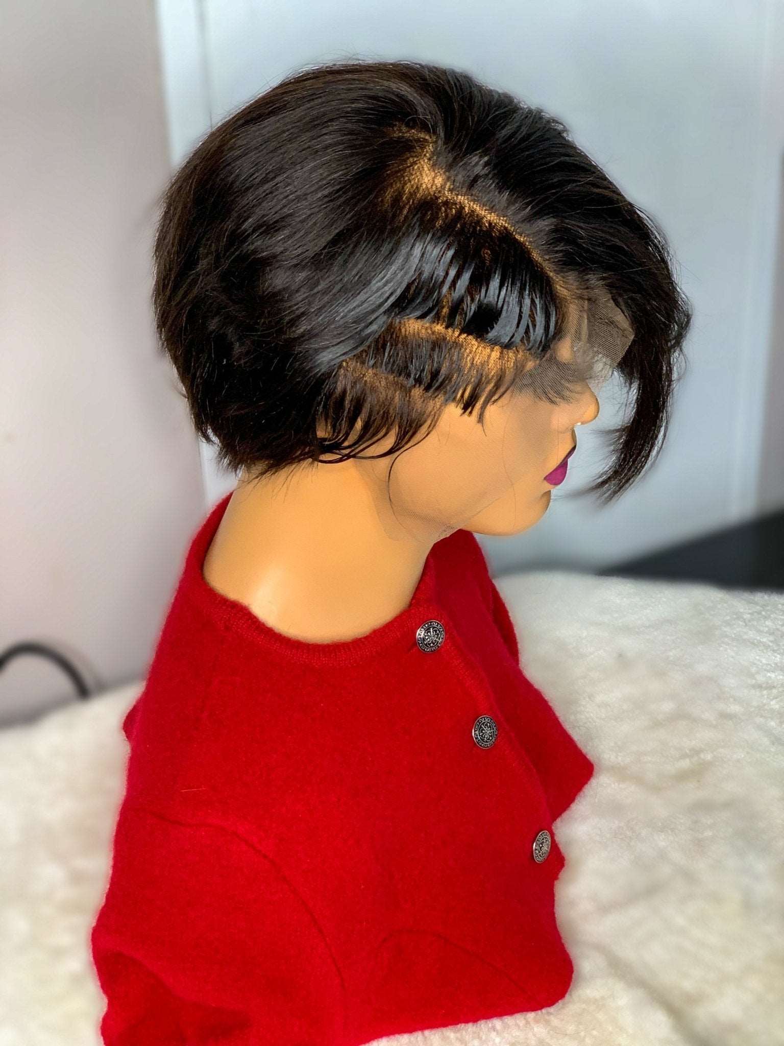 FAB PIXIE SIDE CUT FULL LACE LUXURY WIG - Fab Beauty Supplies