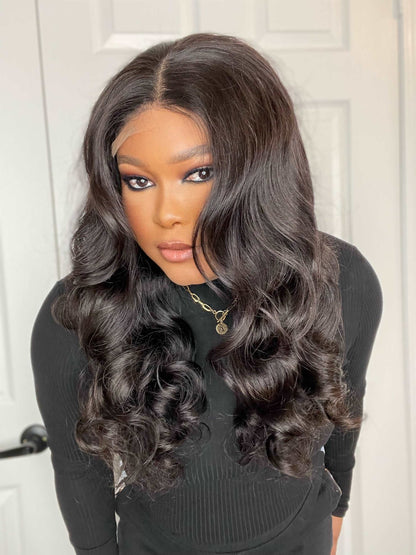 FAB BODY WAVE LACE CLOSURE LUXURY WIG - Fab Beauty Supplies