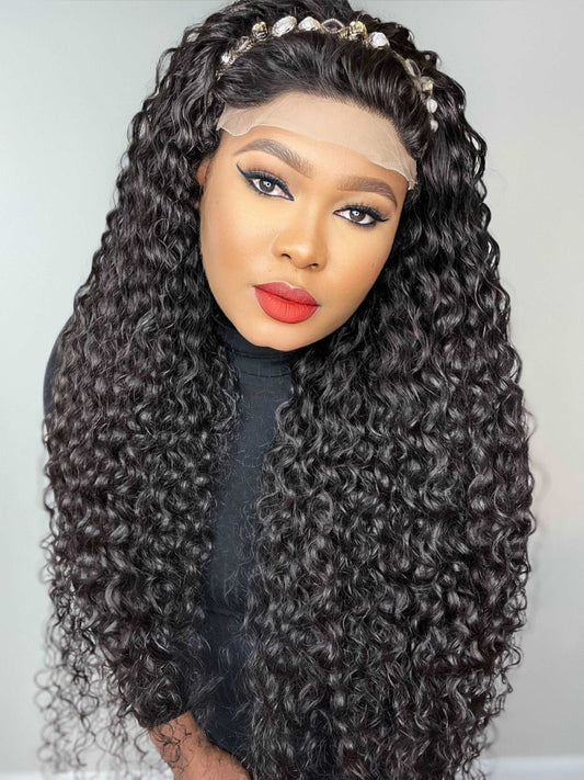 FAB DOUBLE DRAWN RAW BURMESE CURLY LUXURY WIG