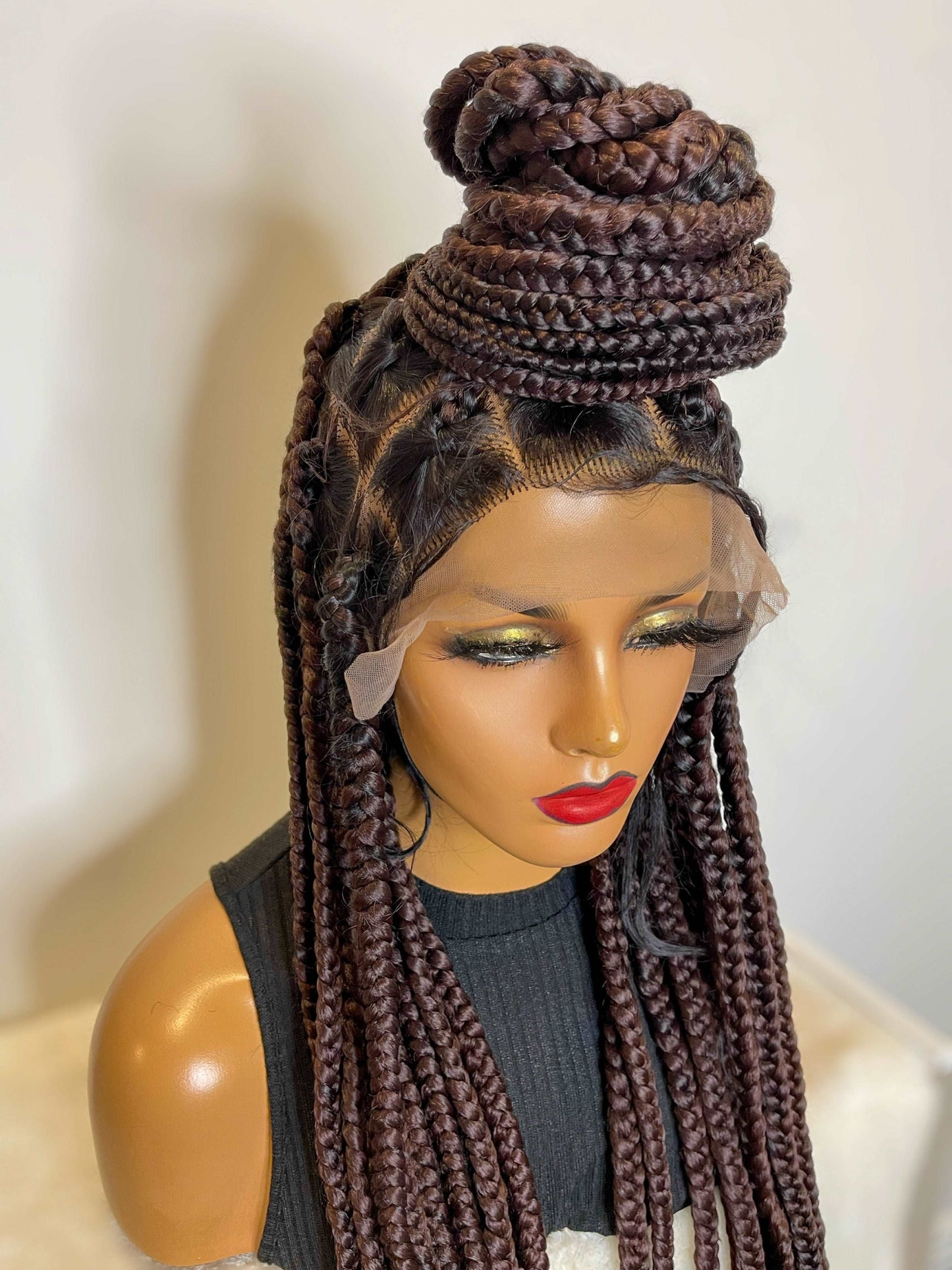 FAB BRAIDED FULL LACE LUXURY WIG - Fab Beauty Supplies