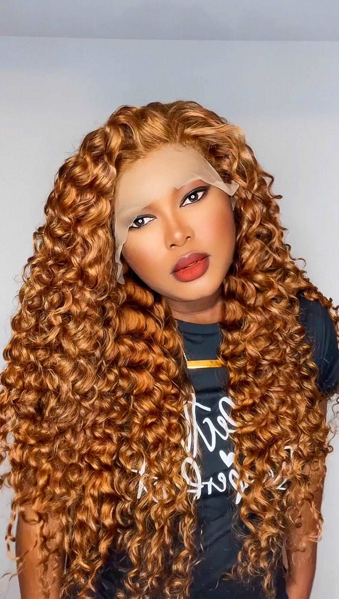 FAB BLONDE DEEP WAVE LUXURY LACE WIG - Fab Beauty Supplies