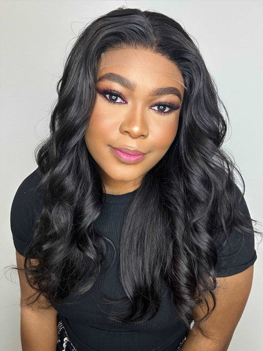 FAB LAYERED STRAIGHT GLUELESS HD LACE WIG